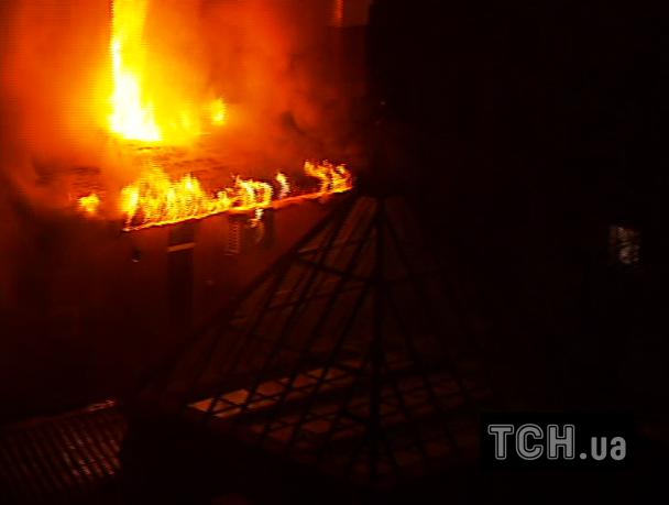 пожар банк