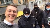 Поліція склала адмінпротокол на лідера партії "Демсокира" Гудименка за нецензурну лайку під час протесту на Банковій. ВIДЕО