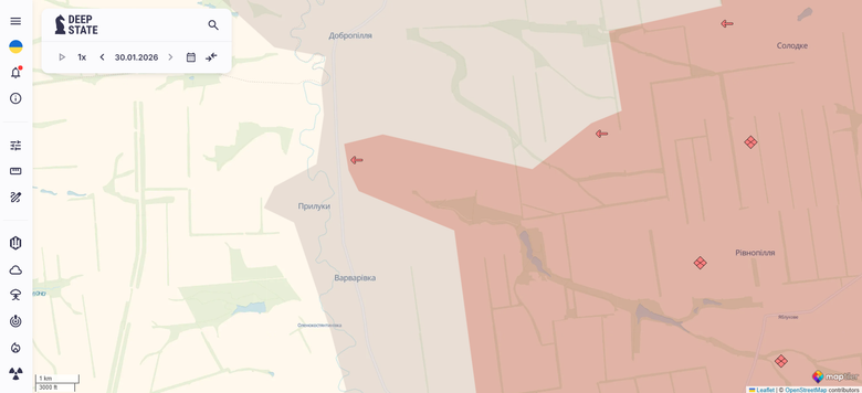 Прилуки карта