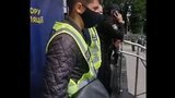 Штаб "Руху Опору Капітуляції" в Днепре окружен полицией: часть символики заклеили. ПРЯМАЯ ТРАНСЛЯЦИЯ