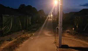 Волонтер Гай о сборах резервистов 95-й ОДШБр: Я поражен. Идеальные условия. Новые палатки, современные душевые, спортзал, площадки для тренировки, прекрасная столовая. ФОТОрепортаж