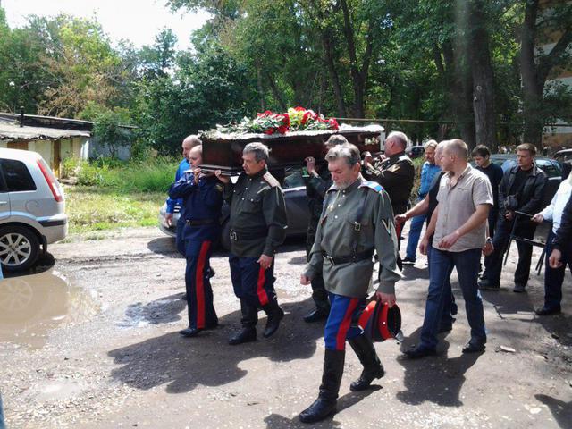 похороны рф боевика