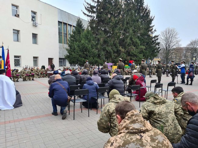 Воина 72-й ОМБ Минкина, погибшего на Донбассе, похоронили в Фастове под Киевом 08