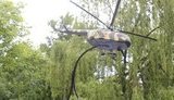 Копію збитого російськими терористами вертольота Мі-8 встановили у Львові. ФОТОрепортаж