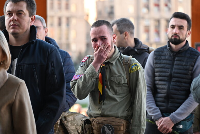 Із воїном та засновником видання Горинь Тарасом Давидюком, який загинув у бою проти окупантів на Запоріжжі, попрощалися у Києві 47