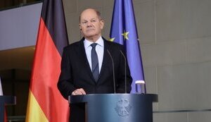 Канцлер Німеччини Олаф Шольц