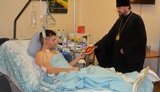 Глава ПЦУ Епифаний проведал раненых бойцов в Главном военном клиническом госпитале. ФОТОрепортаж