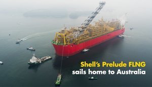 Австралия получит крупнейший в мире плавучий завод по сжижению газа. ВИДЕО