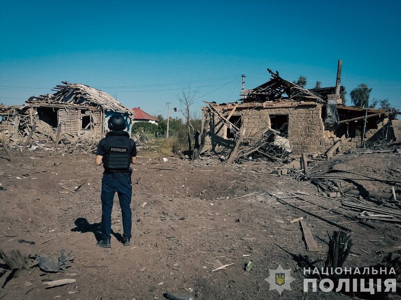 8 вересня російські військові завдали майже 300 ударів по Сумщині