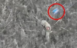 drone hits head of occupier