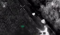 Бійці 66 бригади знищили безпілотник окупантів, що намагався уразити український НРК