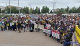 Тисячі жителів Запоріжжя вийшли на акцію "Маю право дихати". ФОТОрепортаж
