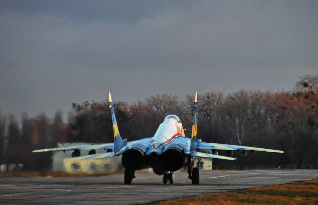 Перші польоти в 2018 році відбулися в бригаді тактичної авіації ВК Центр 05