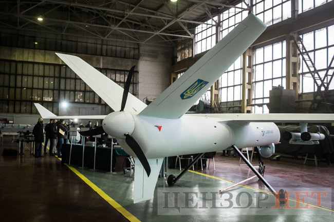 КБ Луч представило модель нового БПЛА Сокіл-300 06