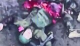 Russian man was torn apart after being hit by Ukrainian drone. VIDEO 18+