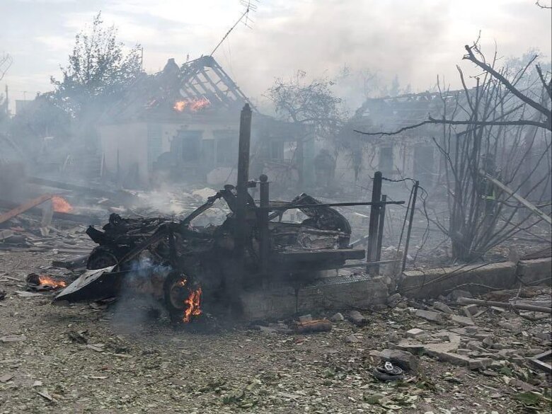 Наслідки обстрілів Донеччини 8 вересня