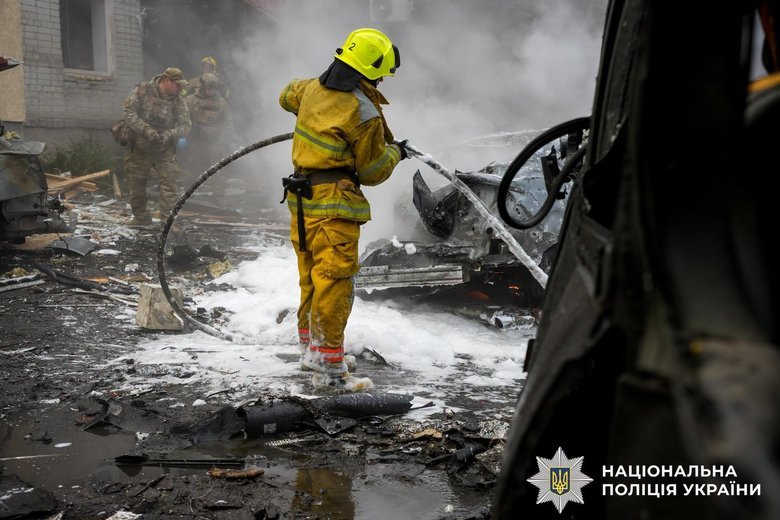 Russian attack on Rivne on 14 October – eight wounded, four hospitalised
