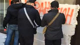 Поліція виїхала розбиратися в "замурований" екснардепом Ляшком ресторан "Велюр"