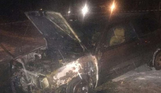 пожар автомобиль