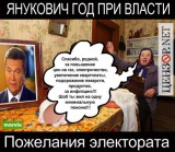 Пожелания электората Януковичу