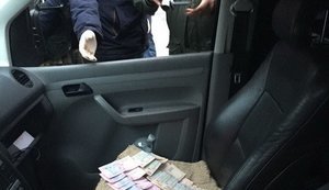 Один із керівників райвідділу поліції Кременця затриманий на хабарі у 8 тис. грн. ФОТО