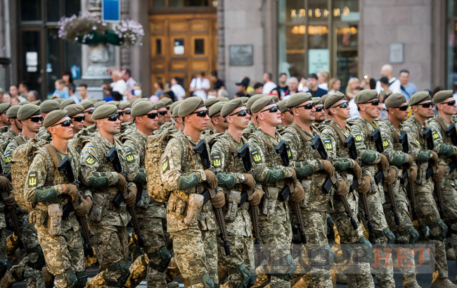 Репетиция военного парада 20 августа 18