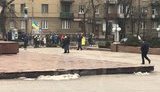 Предприниматели митинговали в Ивано-Франковске, требуя отменить карантин. ФОТО