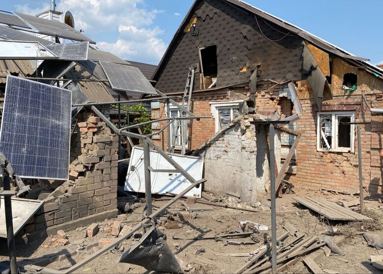 Обстріли Нікопольського району 3 серпня