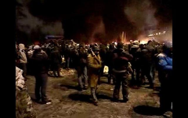 баррикады грушевского