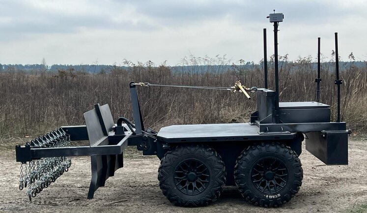 Remote demining complex Ratel Deminer has been tested and identified as priority for Security and Defense Forces - Fedorov. PHOTOS