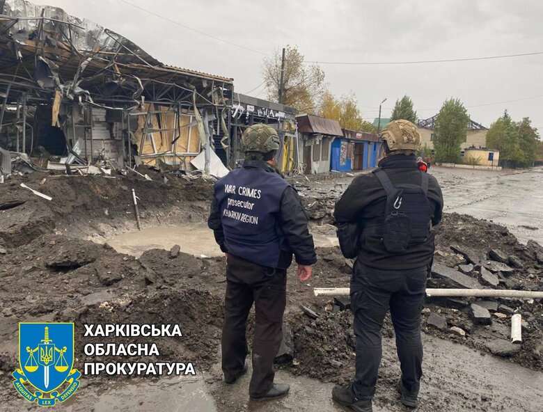 Ruscists hit Kupiansk district of Kharkiv region, man was injured 05