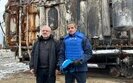 Директор МАГАТЕ Рафаель Гроссі відвідав електричну підстанцію Київська 4 лютого 2025 року