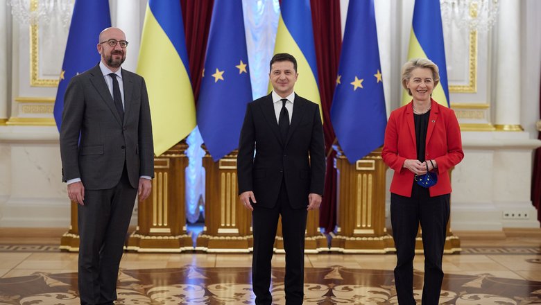 Зеленский о саммите Украина-ЕС: Диалог поспособствует нашей интеграции в европейское сообщество 01