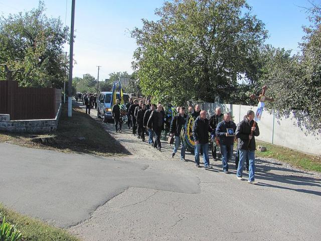 Rescuer Volodymyr Sytnyk, who was kidnapped and killed by Donbas occupants in 2014, buried in Cherkasy region, - State Emergency Service 04 Rescuer Volodymyr Sytnyk, who was kidnapped and killed by Donbas occupants in 2014, buried in Cherkasy region, - State Emergency Service 04