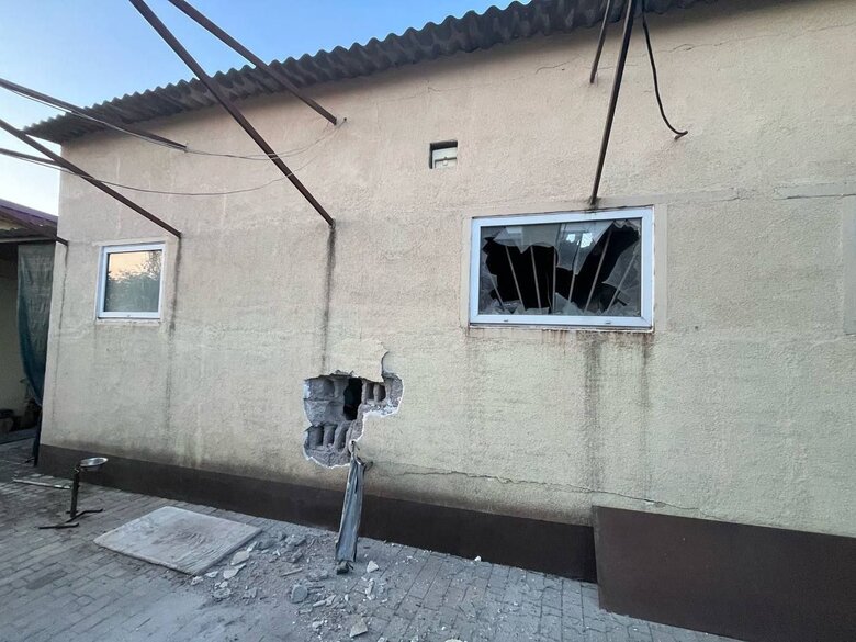 Nikopol after the attack