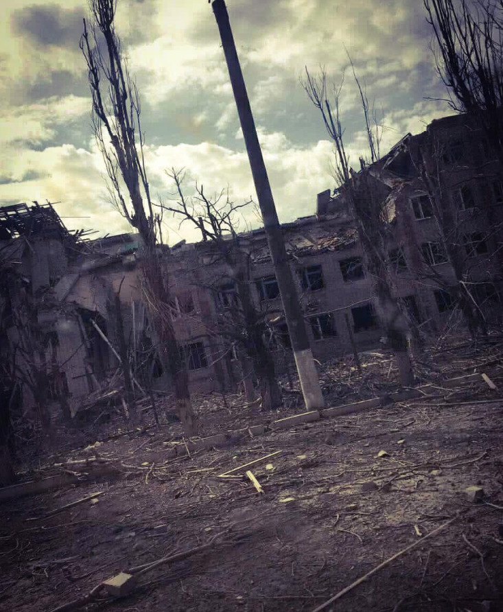 Situation in Popasna resembles Mariupol, total ruin - Haidai 02