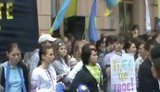 Акция протеста против закона о языках: "Станем пліч-опліч, покажем натомість, що ще не повне гівно ми". + ВИДЕО.