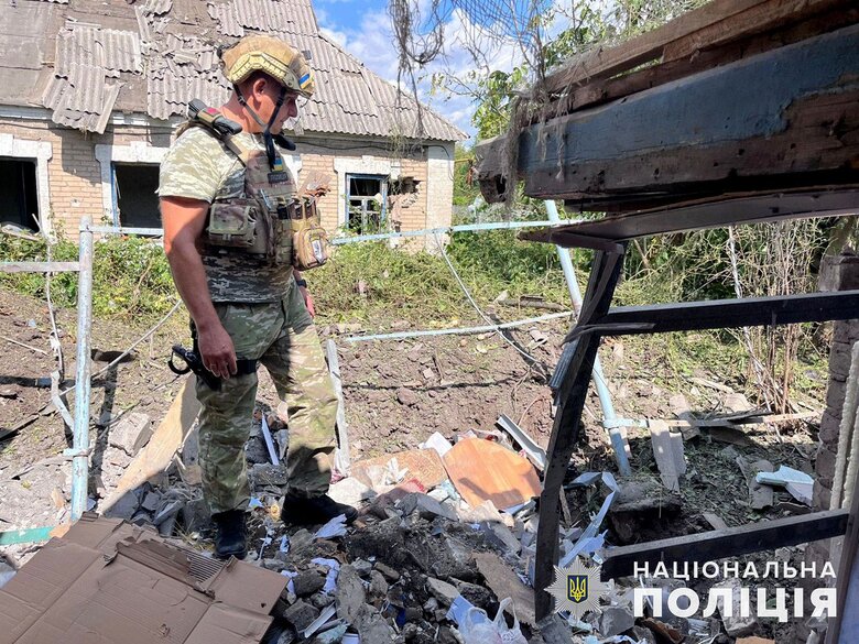 Consequences of enemy shelling of Donetsk region 05