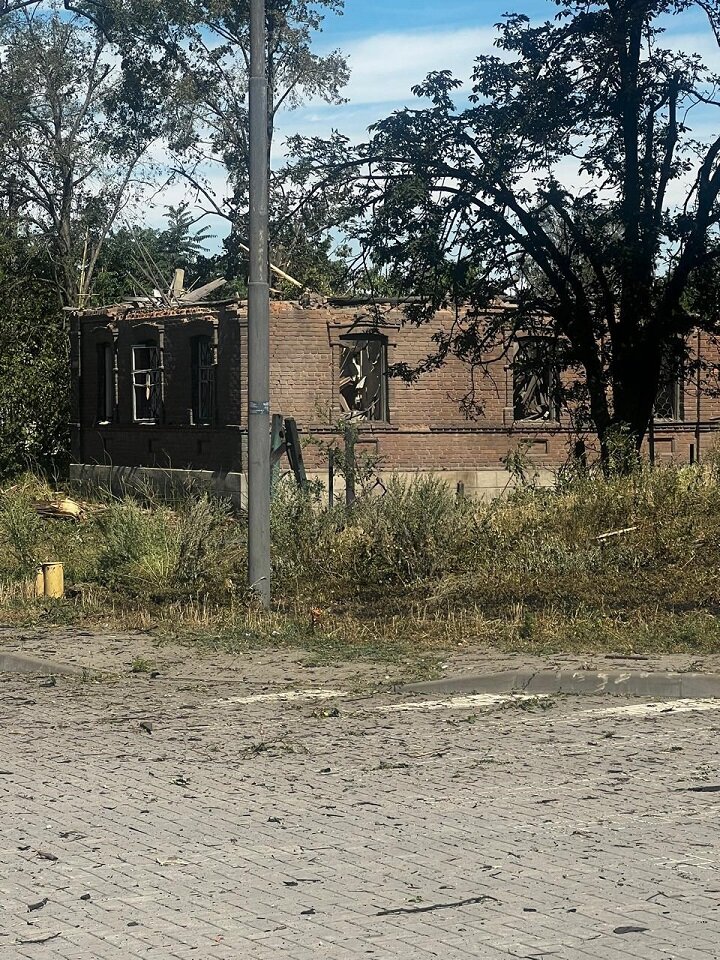 Strike on Kostiantynivka on 1 August