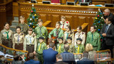 Вифлиємський вогонь у залі, перстень Жанни Д