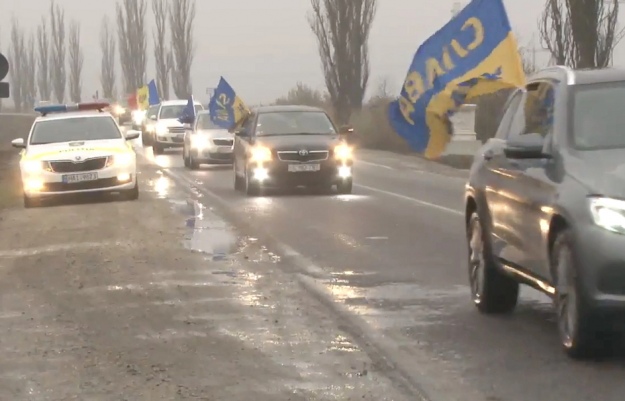 Автопробіг на підтримку України відбувся у Молдові 01