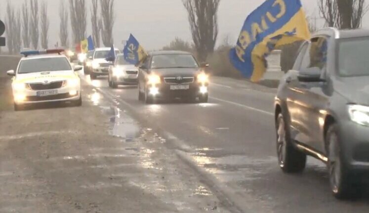 Автопробіг на підтримку України відбувся у Молдові. ФОТО