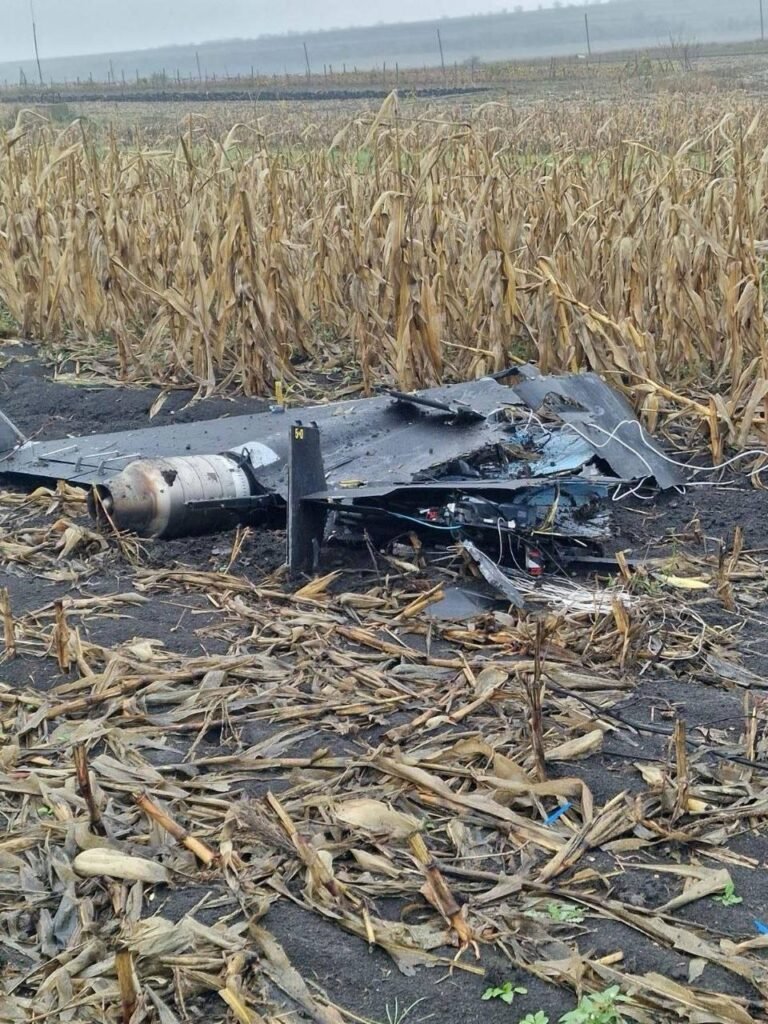 В Молдове обнаружили дрон возле дома