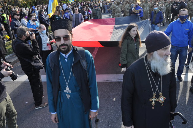 В Киеве завершился Марш УПА: участники передали свои требования в Офис Президента 08