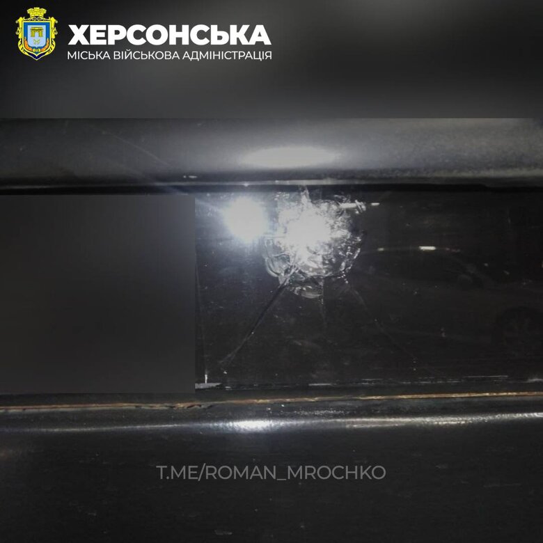 Впродовж дня загарбники тричі атакували з дронів громадський транспорт у Херсоні