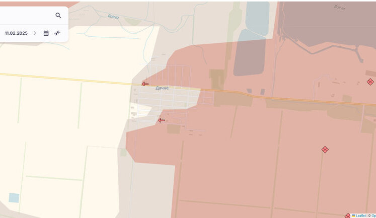 Russian troops advanced in Kotlyne, Andriivka, Dachne and near three settlements - DeepState. MAP