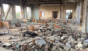 Russia attacked three universities in Uman, Kremenchuk and Kyiv: halls of residence and teaching blocks were damaged. PHOTO