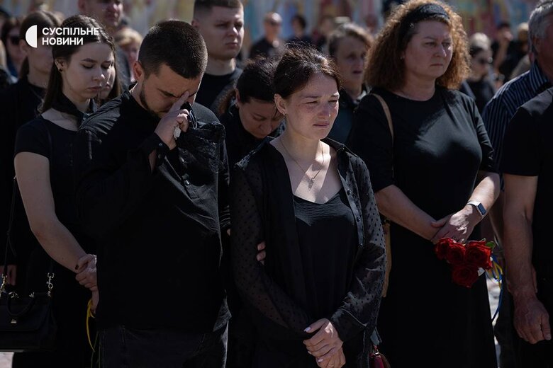 Із загиблим пілотом F16 Устименком попрощалися у Києві
