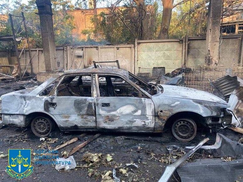 Последствия ракетной атаки на Одессу 10