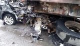 Легковушка влетела под фуру на трассе Киев-Одесса, водитель погиб на месте. ФОТОрепортаж